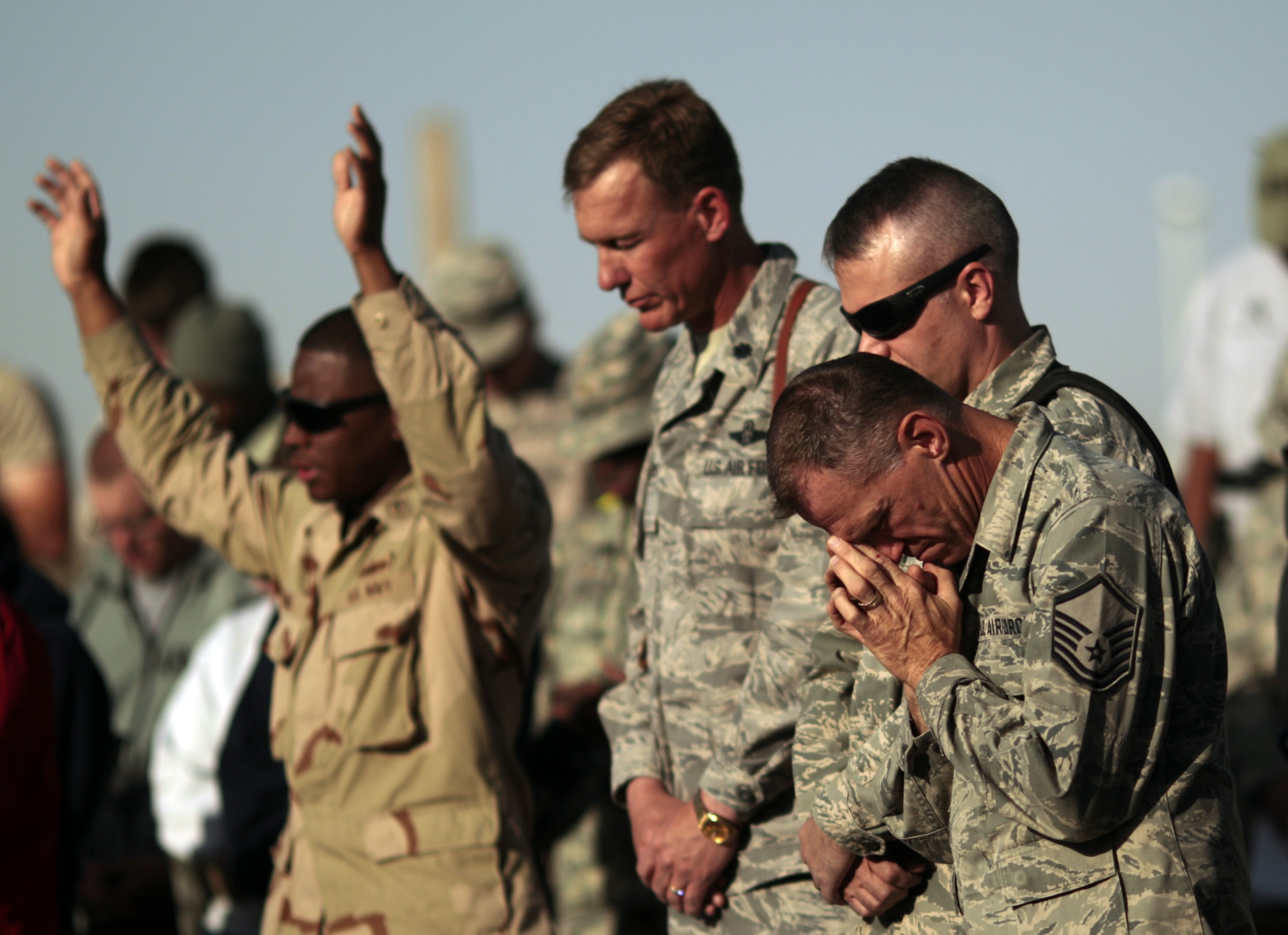 Αμερικανοί στρατιώτες γιορτάζουν το Πάσχα στο Αφγανιστάν