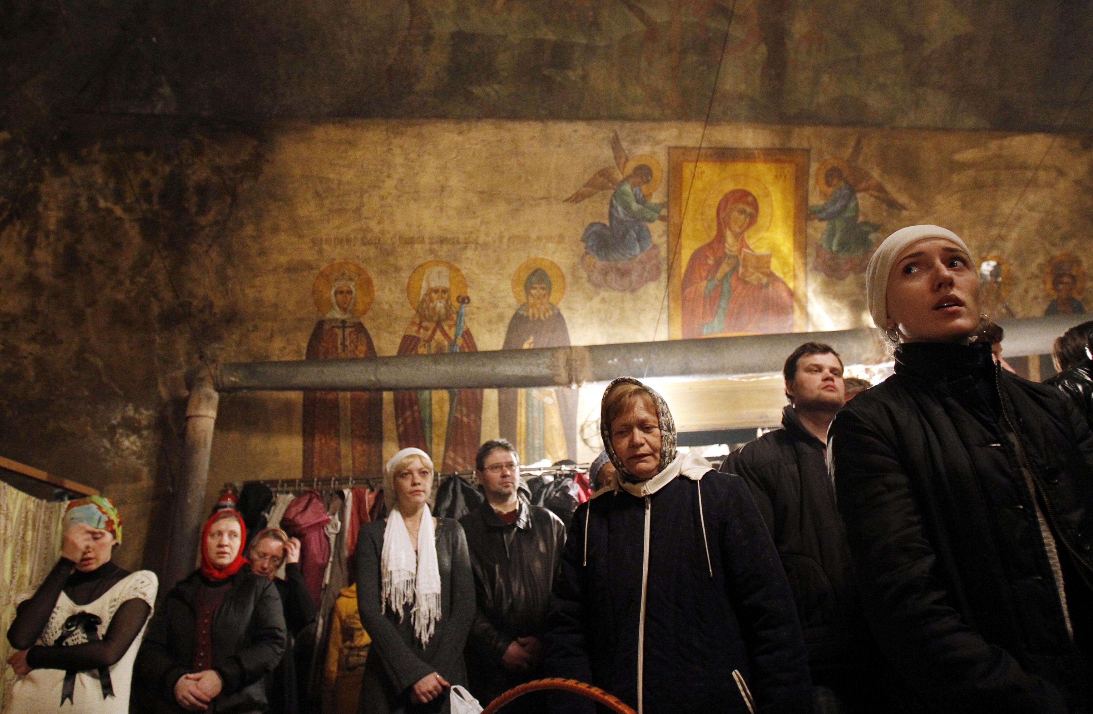 Εκκλησία στη Ρωσία κατά την Ανάσταση