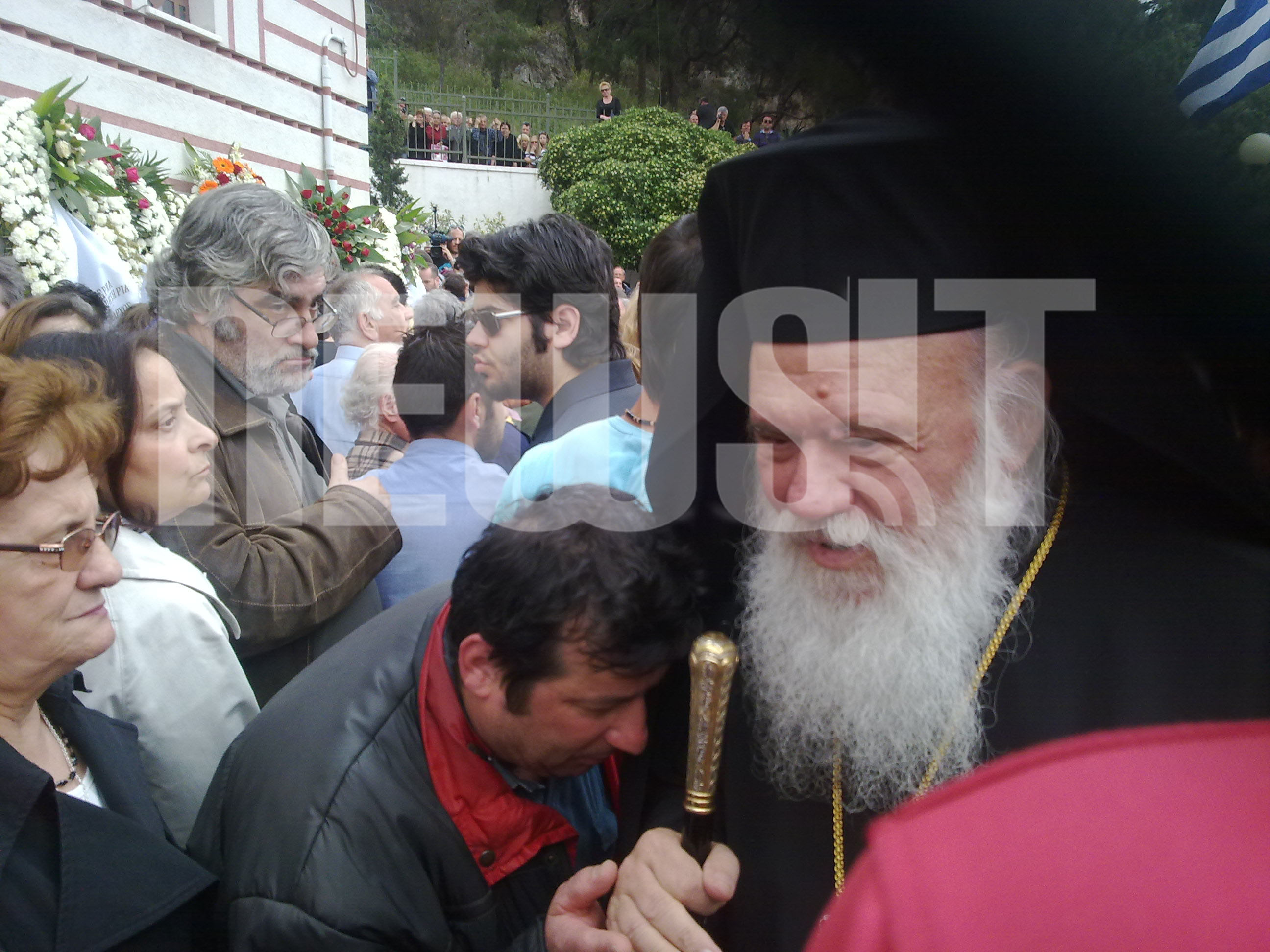 Ο Αρχιεπίσκοπος Αθηνών Ιερώνυμος