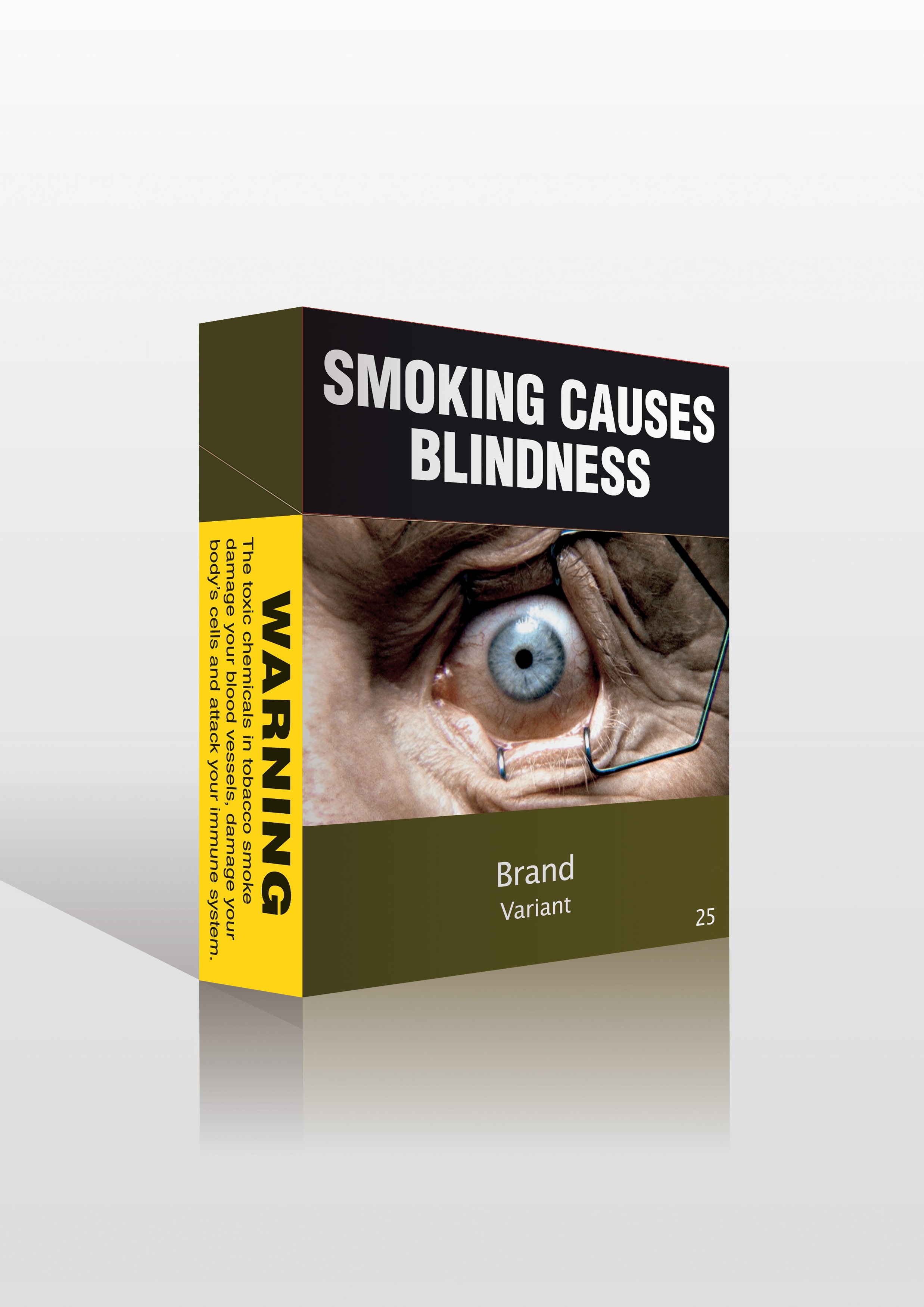 Το κάπνισμα προκαλεί τύφλωση!