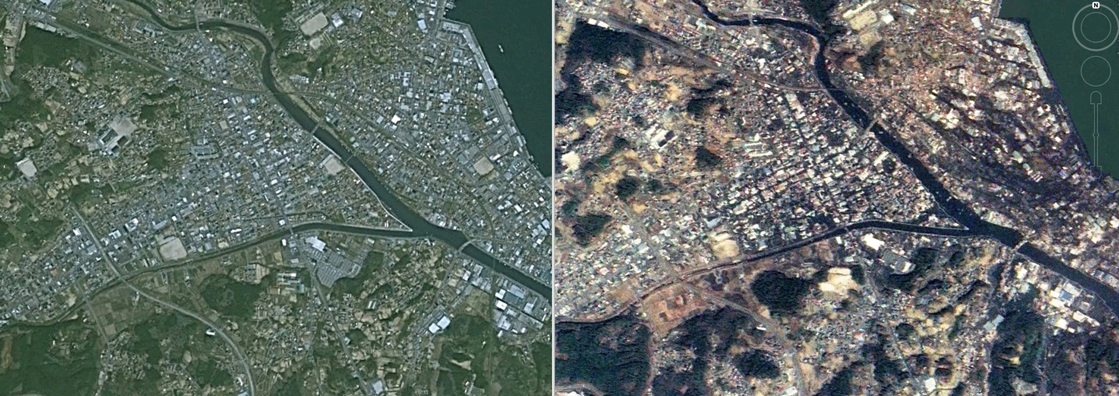 'Αλλη μια πόλη - φάντασμα η Κεσενούμα - πριν και μετά