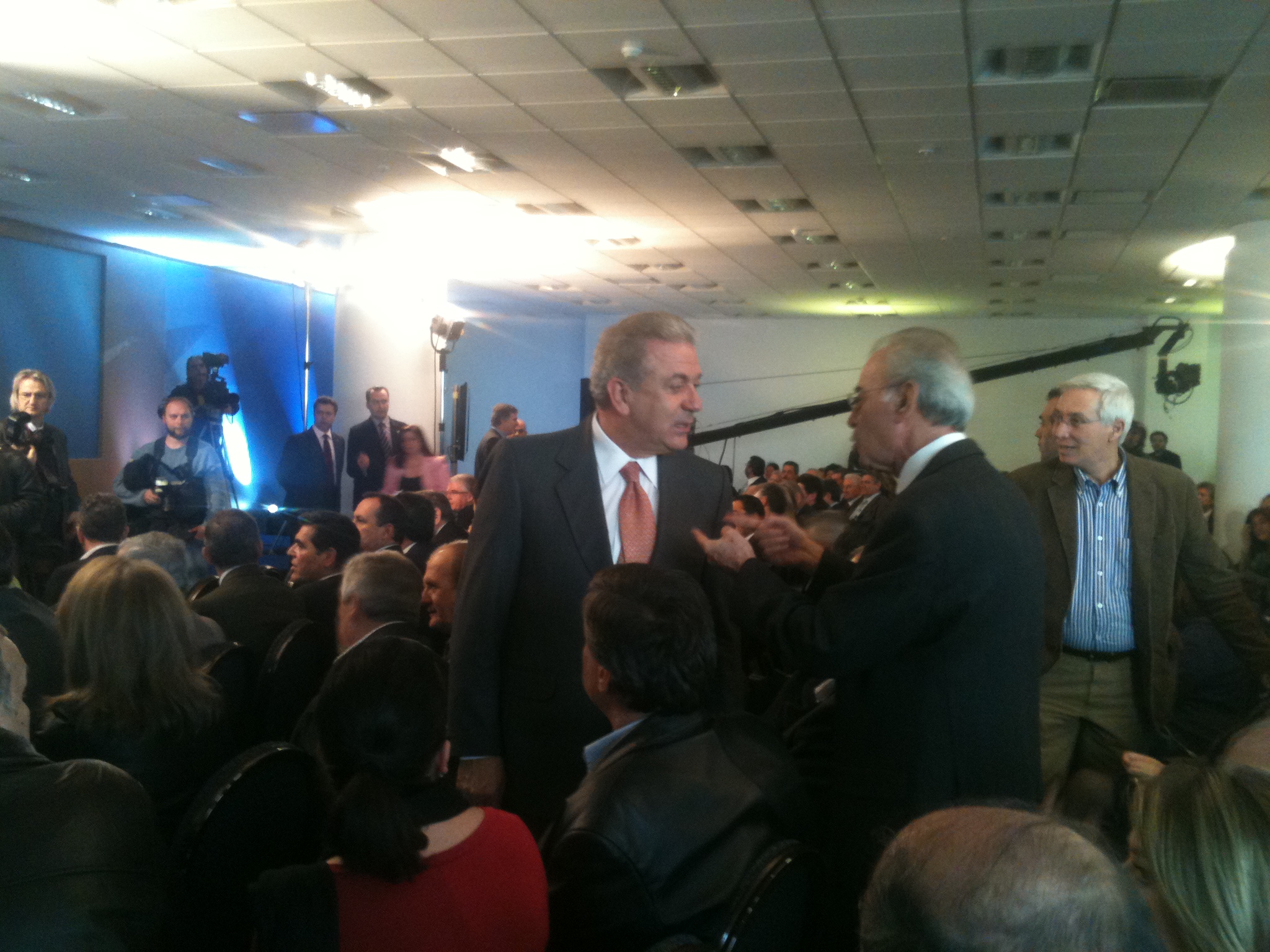 Ο Αντιρπόεδρος της ΝΔ, Δημήτρης Αβραμόπουλος ΦΩΤΟ NEWSIT