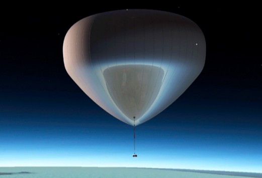 Ταξίδι με αερόστατο στο ...διάστημα για όποιον διαθέτει 55.000 ευρώ!