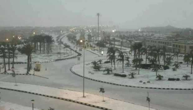Χιόνισε μετά από 112 χιόνια στην Αίγυπτο! Κύμα ψύχους σαρώνει τη Μ. Ανατολή - ΦΩΤΟ
