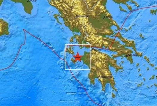 Ισχυρός σεισμός κοντά στη Ζάκυνθο - Κουνήθηκε όλη η Δ. Πελοπόννησος