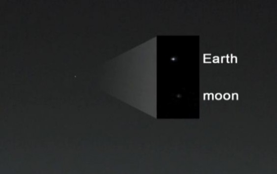 Πώς φαίνονται η Γη και η Σελήνη από τον Άρη (BINTEO)