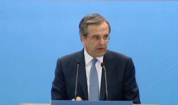 Αντώνης Σαμαράς από Θεσσαλονίκη: 550.000 θέσεις εργασίας μέχρι το 2018 - Κατήγγειλε τον Τσίπρα για υπονομευτή: `Ήθελε να γίνουμε Αργεντινή`