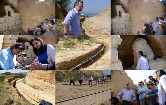 Η πρώτη `ματιά` μέσα στον αρχαίο τάφο - Τι έκανε ο Σαμαράς στην Αμφίπολη το 2009; Τα μυστικά που κρύβει ο μεγαλοπρεπής τύμβος