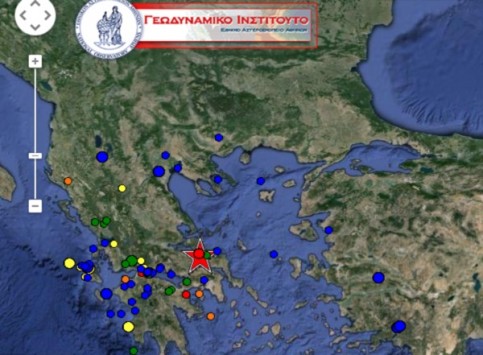 Δύο ισχυροί σεισμοί στη Χαλκίδα ταρακούνησαν την Αττική!