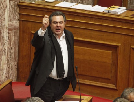 Νέες καταγγελίες Καμμένου: Μας εκβιάζουν να ψηφίσουμε Πρόεδρο της Δημοκρατίας 
