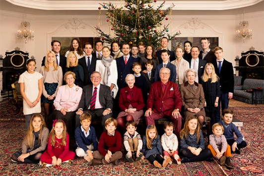 Τα Χριστούγεννα των `γαλαζοαίματων` - Και η οικογένεια του Κωνσταντίνου στη γιορτή - ΦΩΤΟ
