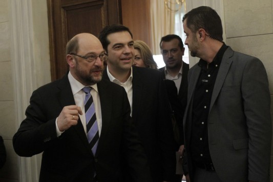 Τσίπρας - Σουλτς: Συμφώνησαν ότι η Αθήνα χρειάζεται χρόνο - Που κοντραρίστηκαν - Όλο το παρασκήνιο της συνάντησης