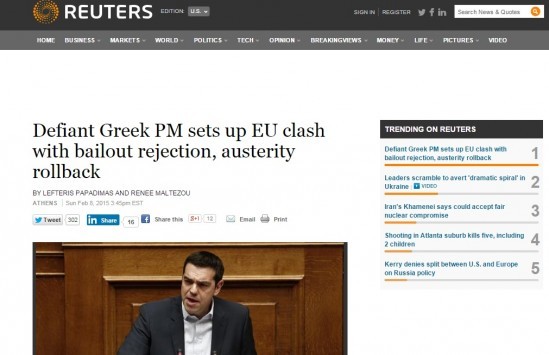Το πρώτο... αίμα - Reuters: `Ο προκλητικός Τσίπρας φέρνει την ρήξη`