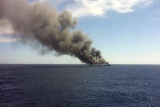 Φωτιά σε πλοίο με 170 επιβάτες ανοιχτά της Μαγιόρκα