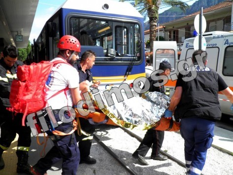 Έπεσε από ύψος 25 μέτρων και σώθηκε! Ατύχημα στο φαράγγι του Βουραϊκού (ΦΩΤΟ)