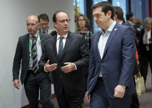 Σύνοδος Κορυφής Live: Τα τέσσερα `θέλω` του Τσίπρα - Νέα διακοπή για διαβουλεύσεις - Διεθνή ΜΜΕ: Μέρκελ, Ολάντ, Γιούνκερ δεν θέλουν προσωρινό Grexit