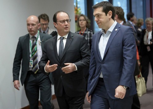 Σύνοδος Κορυφής Live: Τα τέσσερα `θέλω` του Τσίπρα - Νέα διακοπή για διαβουλεύσεις - Διεθνή ΜΜΕ: Μέρκελ, Ολάντ, Γιούνκερ δεν θέλουν προσωρινό Grexit Σύνοδος Κορυφής Live: Τα τέσσερα `θέλω` του Τσίπρα - Νέα διακοπή για διαβουλεύσεις - Διεθνή ΜΜΕ: Μέρκελ, Ολάντ, Γιούνκερ δεν θέλουν προσωρινό Grexit
