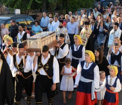Καλαμάτα: Το σκήνωμα του Αγίου Φλώρου υποδέχθηκε το ομώνυμο χωριό της Μεσσηνίας - Δείτε φωτό!