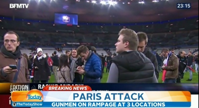 Παρίσι: Λίγο μετά τις εκρήξεις στο Stade De France! ΦΩΤΟ