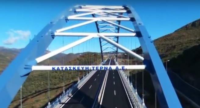 Καλαμάτα: Αυτή είναι η τοξωτή γέφυρα της Τσακώνας που δόθηκε στην κυκλοφορία (Βίντεο)!