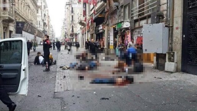 LIVE - Νέο μακελειό στην Κωνσταντινούπολη! Καμικάζι σκόρπισε το θάνατο στην πλατεία Ταξίμ! Συγκλονιστικές εικόνες