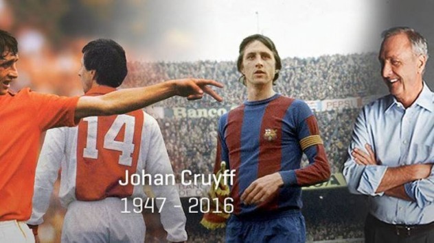 Πέθανε ο Γιόχαν Κρόιφ - Βυθίστηκε στη θλίψη ο παγκόσμιος αθλητισμός