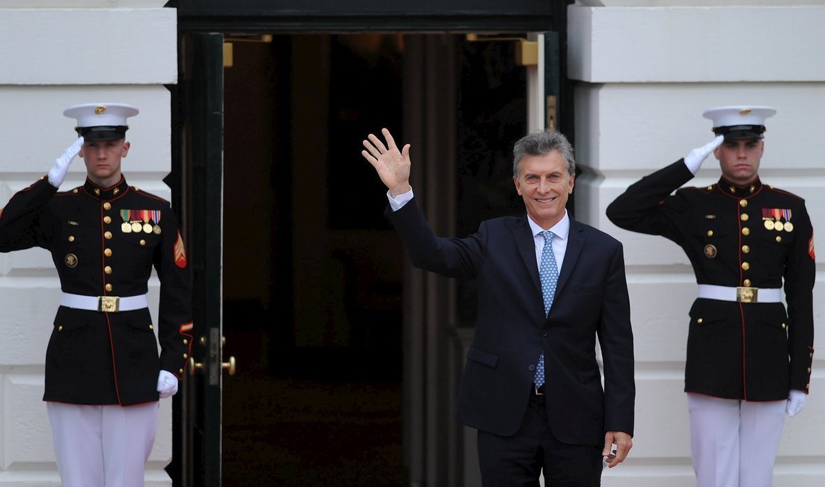Ο Μαουρίτσιο Μάκρι, πρόεδρος της Αργεντινής - Φωτογραφία Reuters