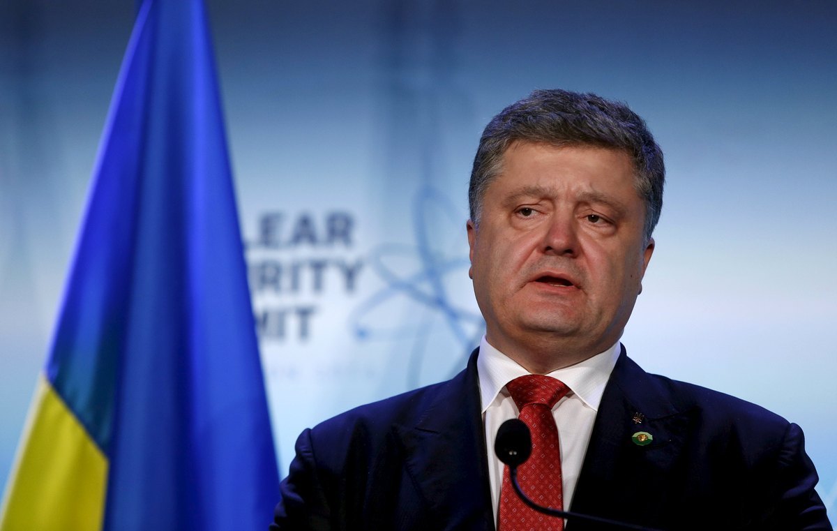 Ο πρόεδρος της Ουκρανίας Πέδρο Ποροσένκο - Φωτογραφία Reuters
