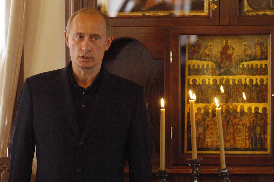 Από την προηγούμενη επίσκεψη του Βλαντιμίρ Πούτιν στο Άγιο Όρος, το 2005