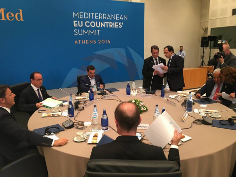LIVE: Οι ηγέτες του Νότου στην Αθήνα - Τσίπρας: Κοινή βούληση μια καλύτερη Ευρώπη - Λεπτό προς λεπτό LIVE: Οι ηγέτες του Νότου στην Αθήνα - Τσίπρας: Κοινή βούληση μια καλύτερη Ευρώπη - Λεπτό προς λεπτό