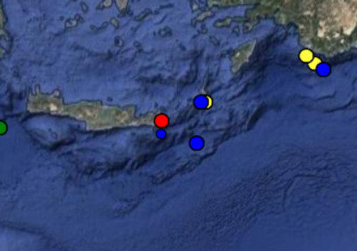 Σεισμός τώρα στη Σητεία - Αισθητός σε ολόκληρη την Κρήτη!