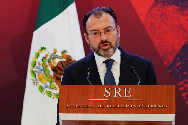 Ο νέος υπουργός Εξωτερικών του Μεξικού Λουίς Βιντεγκαράι (Φωτό Reuters)
