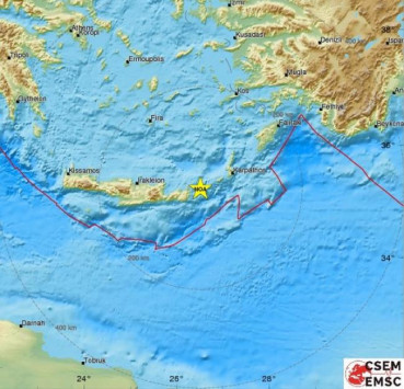 Σεισμός ταρακούνησε στην Κρήτη! Τον `ένιωσαν` μέχρι την Τουρκία