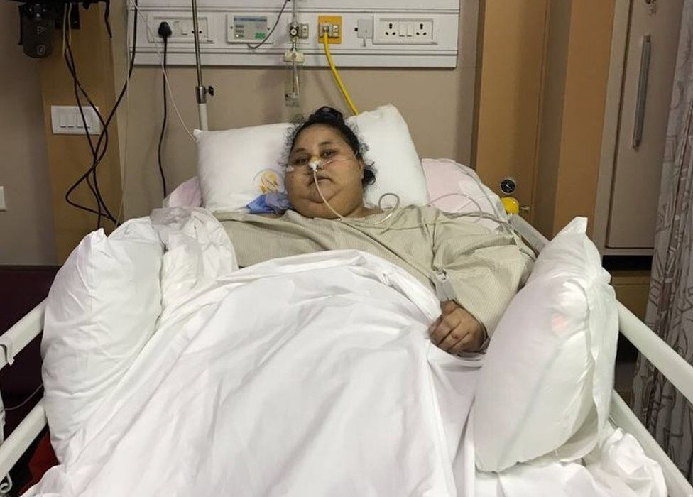Η γυναίκα μετά την εγχείρηση / Φωτογραφία από bbc.co.uk