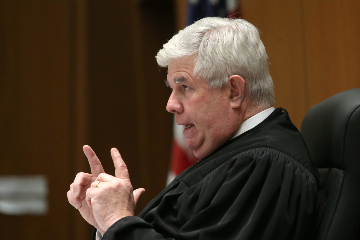Ο δικαστής Γκόρντον - Φωτογραφία Reuters