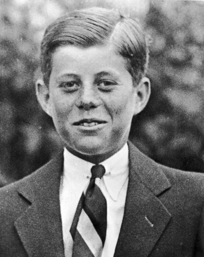 Ο John F. Kennedy σε ηλικία μόλις 10 ετών, το 1927