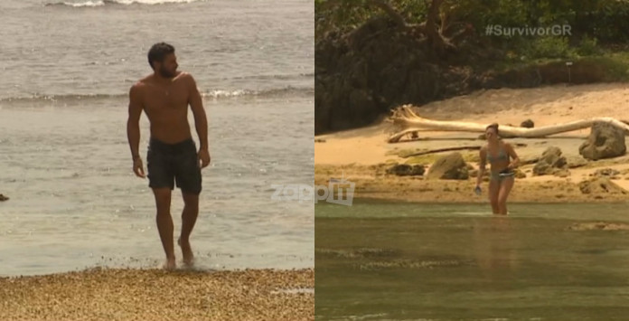 Survivor: Το βλέμμα του Βασάλου για την Ευρυδίκη τα είπε όλα… Survivor: Το βλέμμα του Βασάλου για την Ευρυδίκη τα είπε όλα…