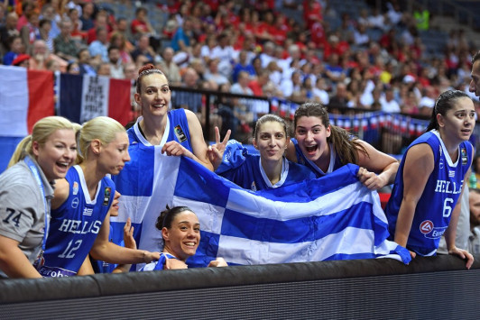 Ελλάδα - Γαλλία: Ποιο κανάλι θα μεταδώσει τον ιστορικό ημιτελικό του Ευρωμπάσκετ Γυναικών 