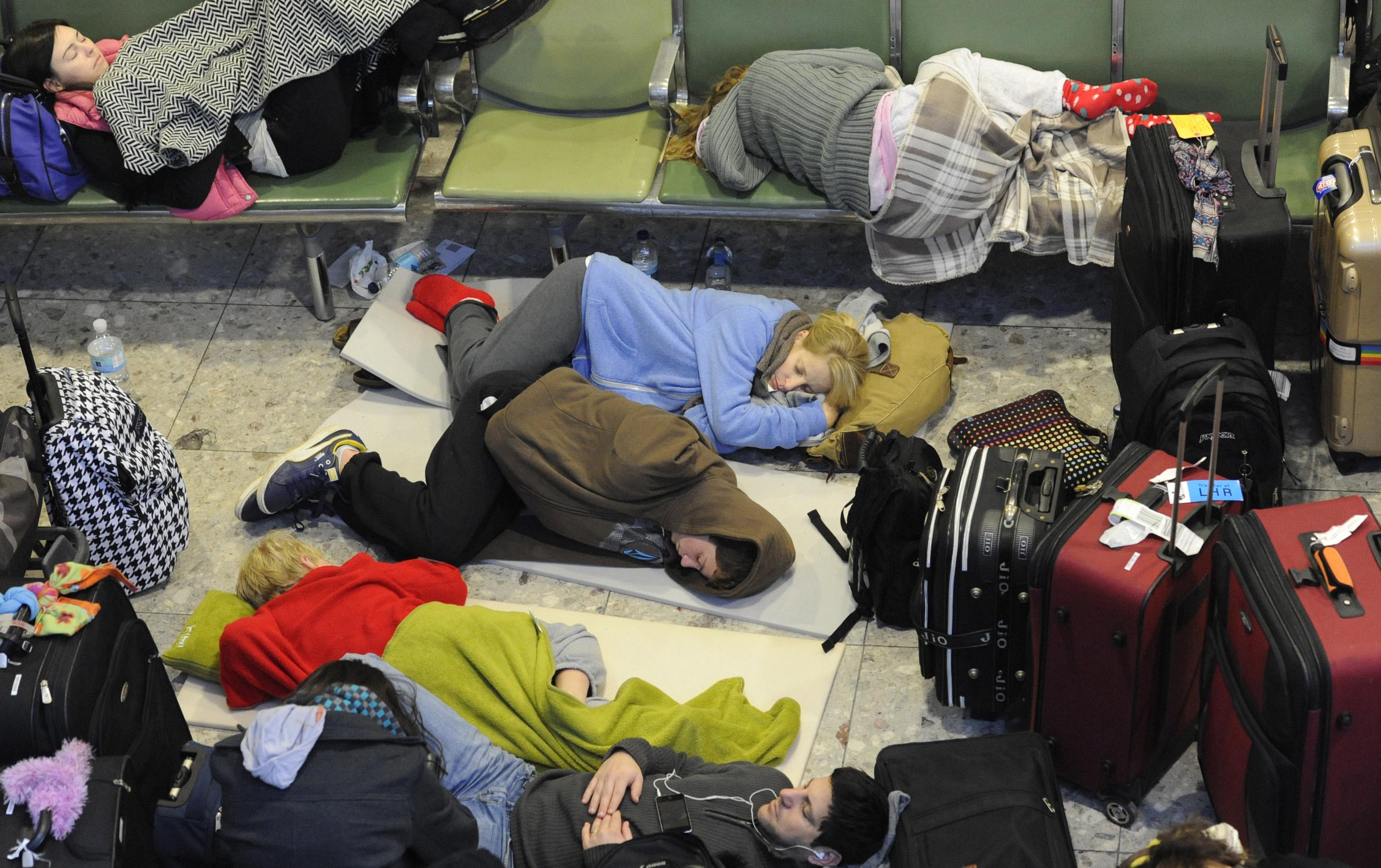 Εικόνα από το αεροδρόμιο του Χίθροου, το πλέον... πολυάσχολο της Ευρώπης!