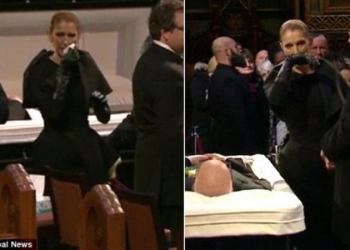 Θρηνεί η Celine Dion! Βουρκωμένη και εξαντλημένη στο τελευταίο αντίο του René Angélil Θρηνεί η Celine Dion! Βουρκωμένη και εξαντλημένη στο τελευταίο αντίο του René Angélil