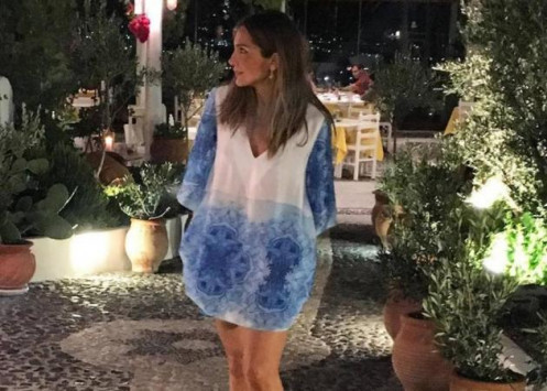 Δέσποινα Βανδή: Καλοπερνά στη Σαντορίνη! Δέσποινα Βανδή: Καλοπερνά στη Σαντορίνη!