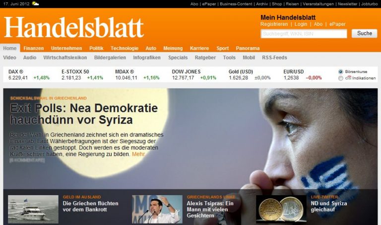 Γερμανικός Τύπος: Δράμα στην Ελλάδα | Newsit.gr Γερμανικός Τύπος: Δράμα στην Ελλάδα | Newsit.gr