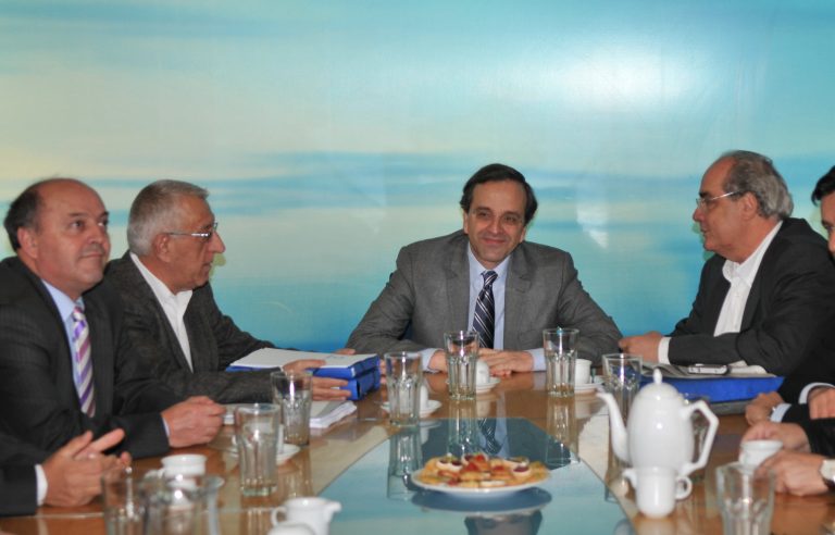 Το πρώτο «τετ α τετ» Σαμαρά-Κακλαμάνη | Newsit.gr Το πρώτο «τετ α τετ» Σαμαρά-Κακλαμάνη | Newsit.gr