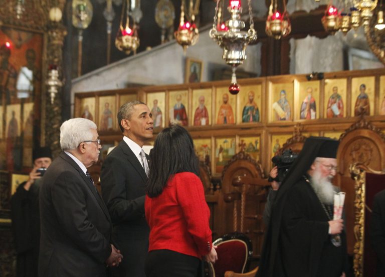 Επίσκεψη Ομπάμα στη Βασιλική της Γεννήσεως στη Βηθλεέμ | Newsit.gr Επίσκεψη Ομπάμα στη Βασιλική της Γεννήσεως στη Βηθλεέμ | Newsit.gr