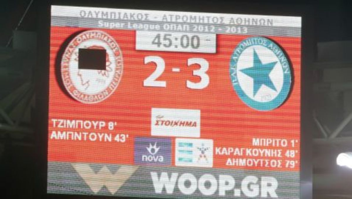 Γιατί έχασε ο Ολυμπιακός | Newsit.gr Γιατί έχασε ο Ολυμπιακός | Newsit.gr