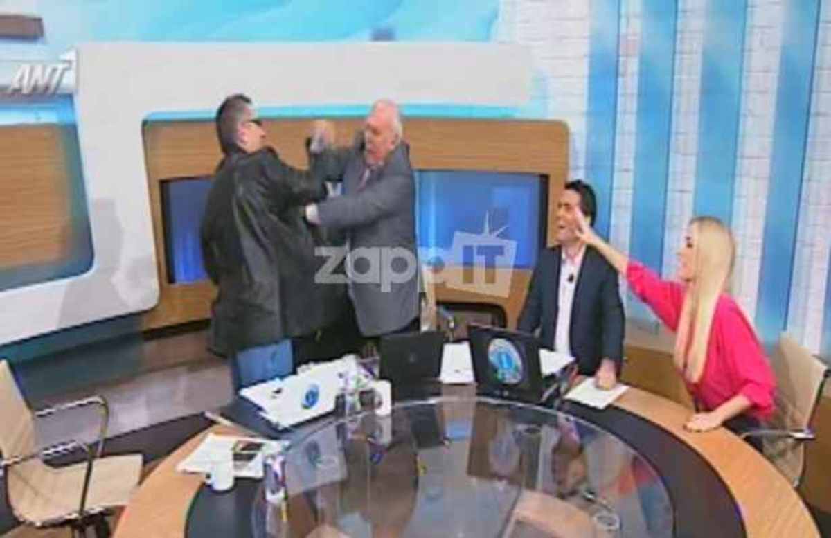 Η φράση του Παπαδάκη που εξόργισε τον καλεσμένο – Έπεσαν μπουνιές – Η εκπομπή διεκόπη για διαφημίσεις | Newsit.gr Η φράση του Παπαδάκη που εξόργισε τον καλεσμένο – Έπεσαν μπουνιές – Η εκπομπή διεκόπη για διαφημίσεις | Newsit.gr