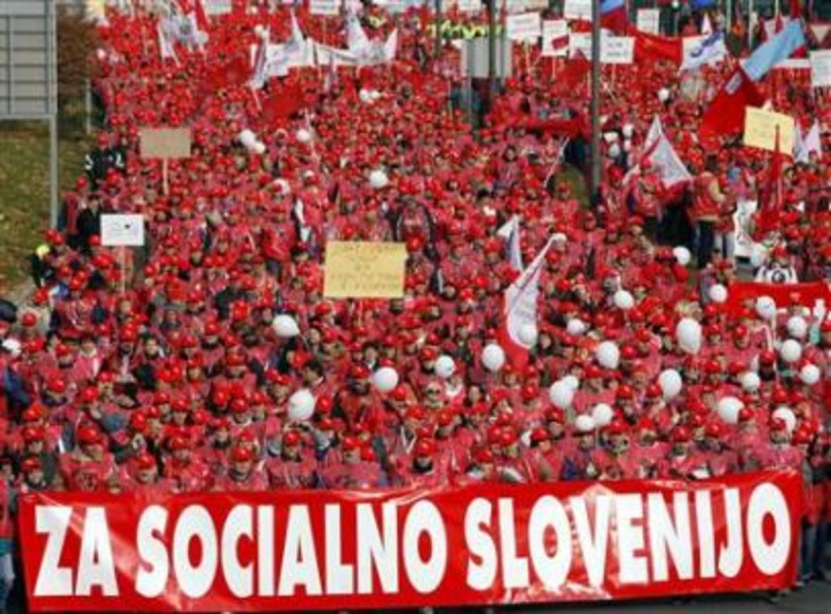 Σλοβενία: Διαμαρτυρίες κατά των μέτρων λιτότητας τον Νοέμβριο | Newsit.gr Σλοβενία: Διαμαρτυρίες κατά των μέτρων λιτότητας τον Νοέμβριο | Newsit.gr