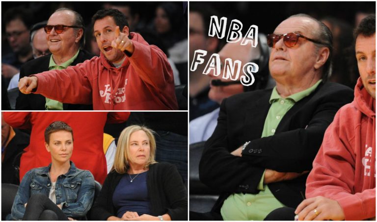 Οι star του hollywood πάνε γήπεδο! C. Theron, J. Nicholson και A. Sandler σε αγώνα μπάσκετ | Newsit.gr Οι star του hollywood πάνε γήπεδο! C. Theron, J. Nicholson και A. Sandler σε αγώνα μπάσκετ | Newsit.gr