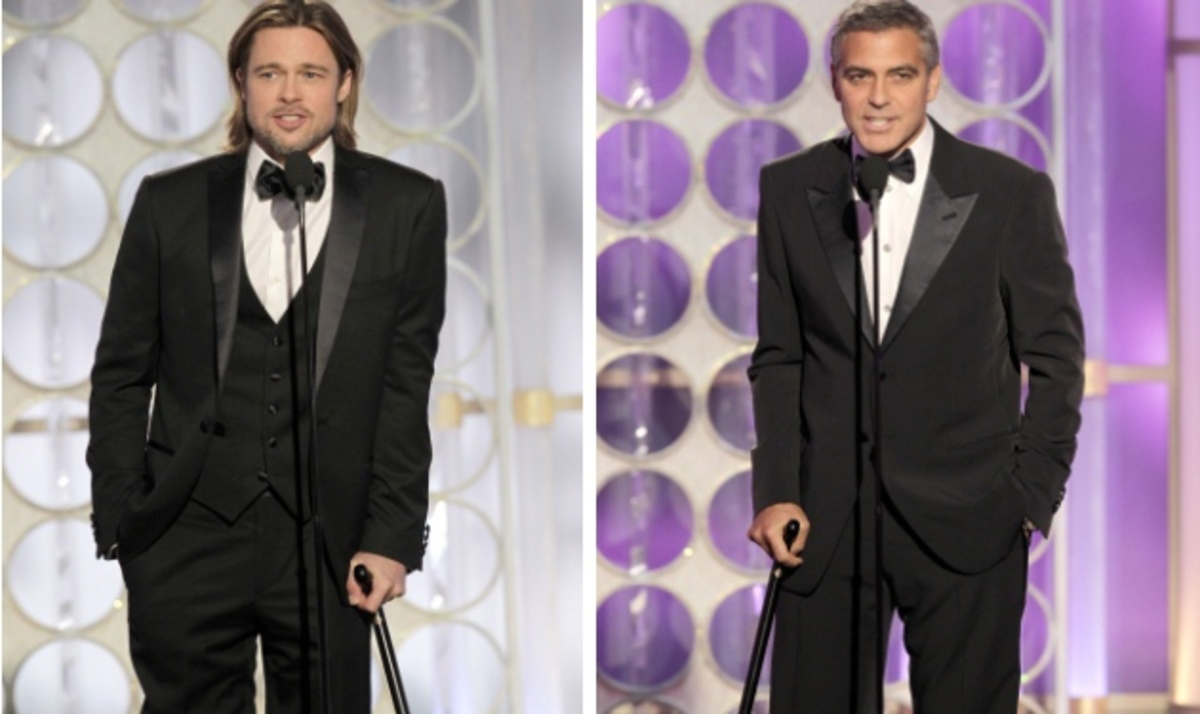 To πειραχτήρι G. Clooney! Tι έκανε στον Β. Pitt; Δες φωτογραφίες | Newsit.gr To πειραχτήρι G. Clooney! Tι έκανε στον Β. Pitt; Δες φωτογραφίες | Newsit.gr