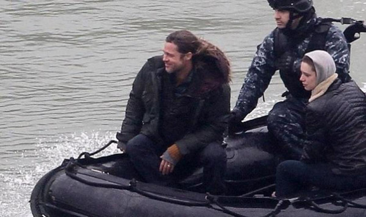 O Brad Pitt στα γυρίσματα της νέας του ταινίας Wolrd War Z! Δες photo! | Newsit.gr O Brad Pitt στα γυρίσματα της νέας του ταινίας Wolrd War Z! Δες photo! | Newsit.gr